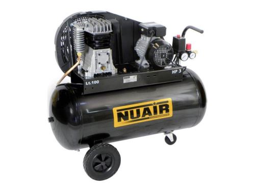 Olejový kompresor Nuair B2800B/3M/100, vzdušník 100l, 10bar, 230V