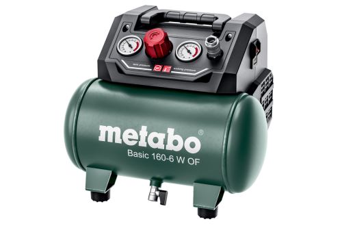 Kompresor Metabo BASIC 160-6 W OF (601501000), vzdušník 6 litrů, 900W