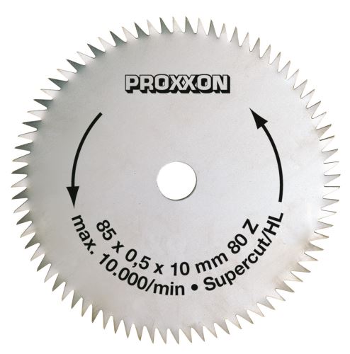 Pilový kotouč Proxxon 28731, Super-Cut, 80 zubů, 85mm