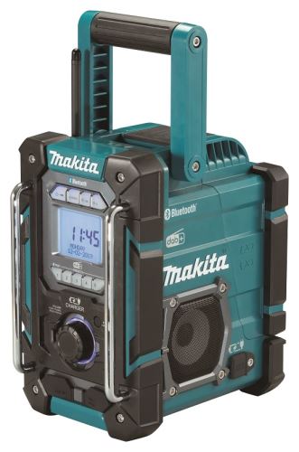 Aku rádio Makita DMR301 s nabíječkou, DAB, Bluetooth, Li-ion CXT 10,8/12V,LXT14,4/18V, bez aku