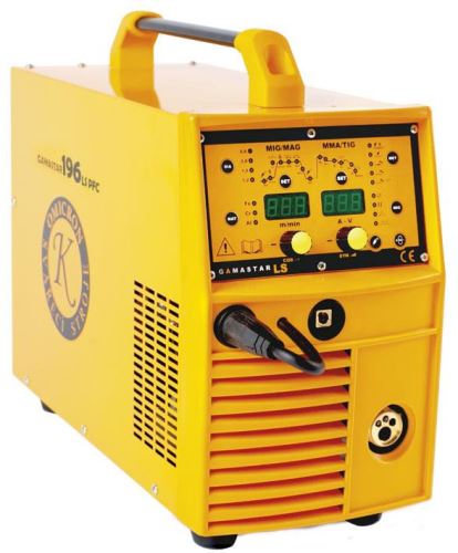 Invertorový multifunkční svářecí stroj Omicron GAMASTAR 196LS PFC, 10-195A, 230V, kabely, hořák, ventil