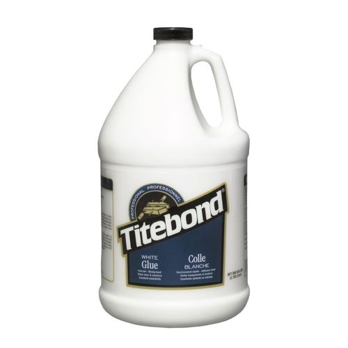 Lepidlo na dřevo Titebond 123-15026 (white, bílé), 3,78 litru