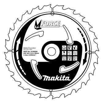 Pilový kotouč Makita B-07886, 165x20 10 Z