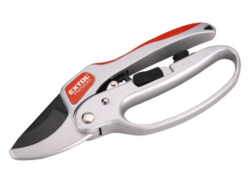 Nůžky zahradnické Extol 8872180 s rohatkovým převodem, 205mm, SK5
