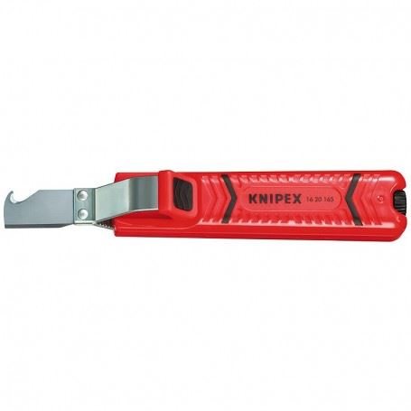 Nůž na kabely s háčkem Knipex 1620165SB
