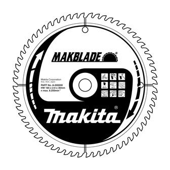 Pilový kotouč Makita B-09020, 260x30 60zubů