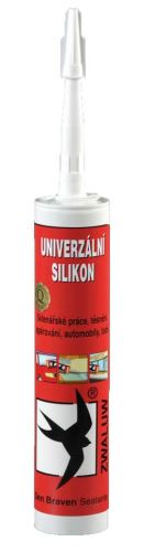 Univerzální silikon Den Braven 30122RL, 310ml, bílý