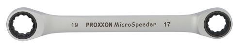 Ráčnový očkový klíč Proxxon MicroSpeeder – velikost 17x19mm