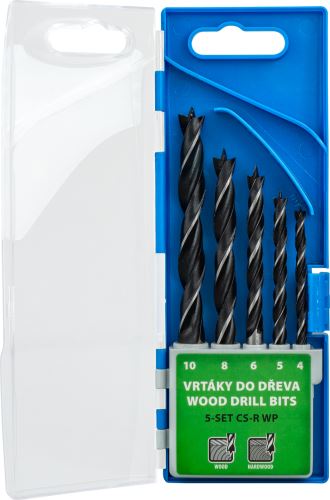 Narex 65405605 5-SET CS-R WP Sada vrtáků do dřeva z karbonové oceli