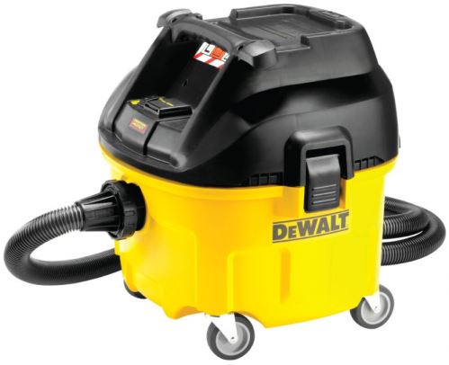 Vysavač Dewalt DWV901L pro suché a mokré vysávání, 1250W