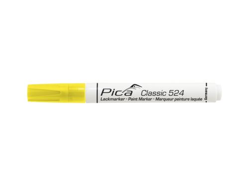 Lakový permanentní popisovač žlutý, Pica PC-524/44